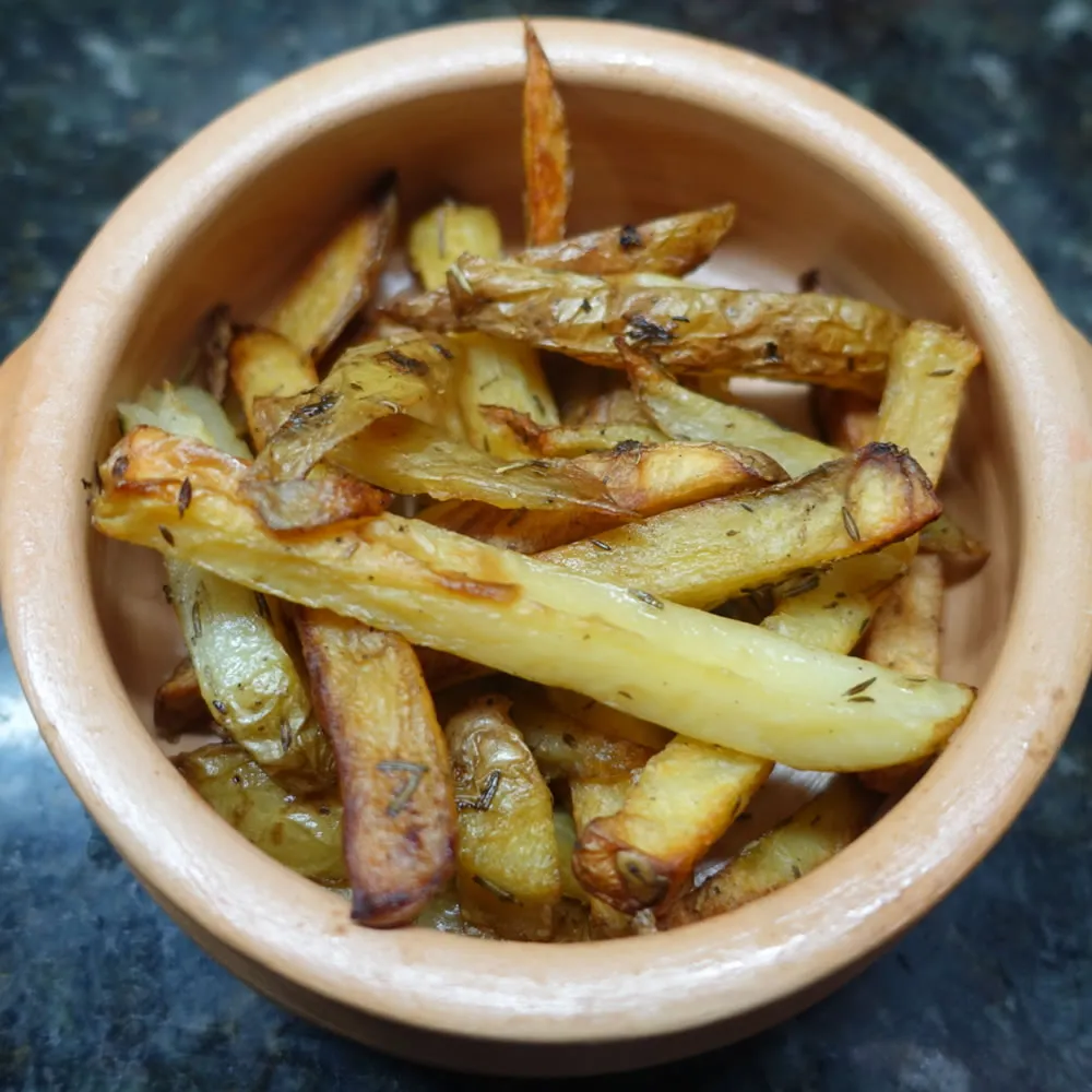 Bastoncitos de batata - Raciones