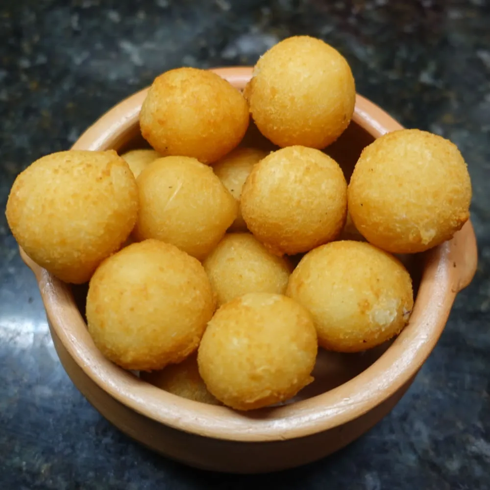 Bombitas de mandioca - Raciones