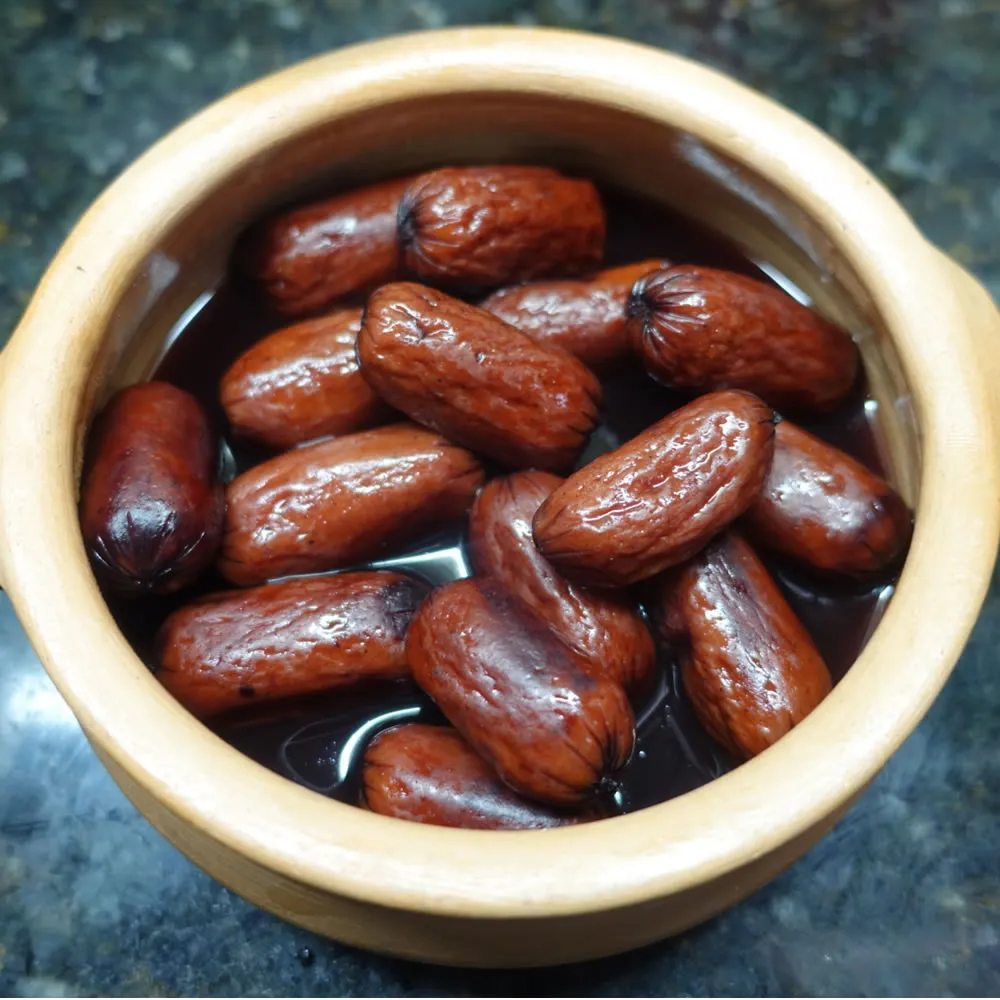 Choricito al vino - Raciones